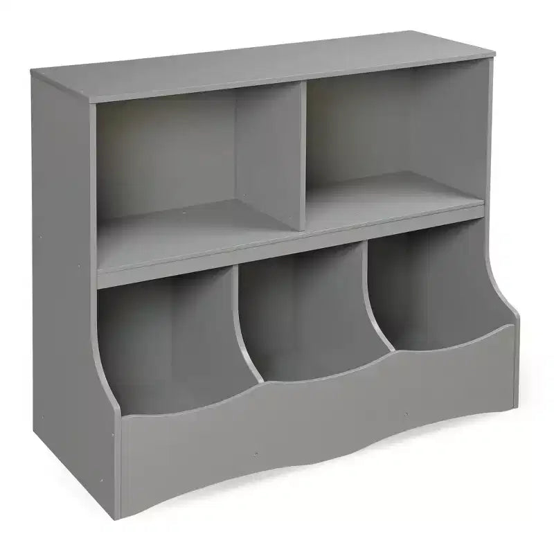Badger Basket MultiBin Storage Cubby Gray