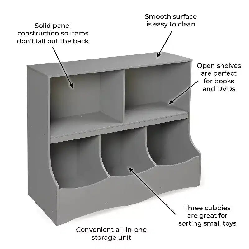 Casier de rangement MultiBin gris