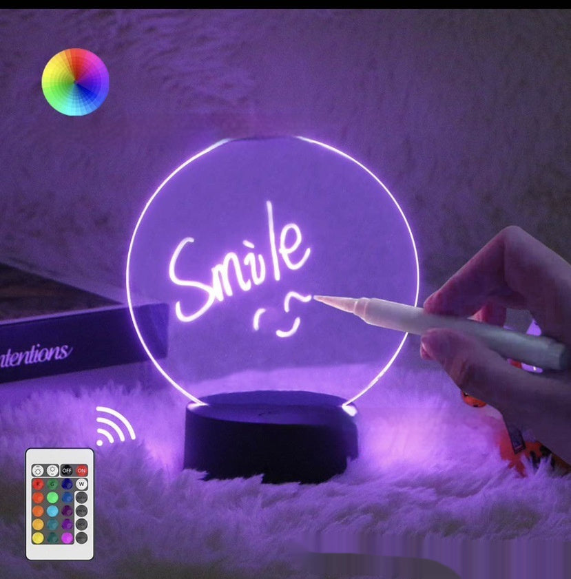 Handwritten Message Remote Control Color Writing Board