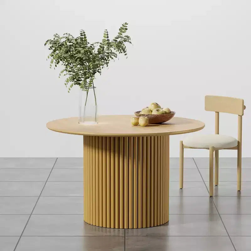 Table à manger de cuisine moderne du milieu du siècle pour 6 personnes