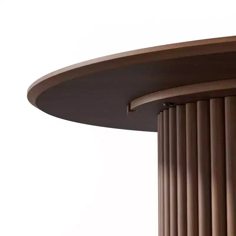 Table à manger de cuisine moderne du milieu du siècle pour 6 personnes