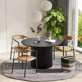 Table à manger de cuisine moderne du milieu du siècle pour 6 personnes