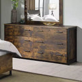 Acme Furniture Juvanth Dresser Rustic Oak/Black Finish