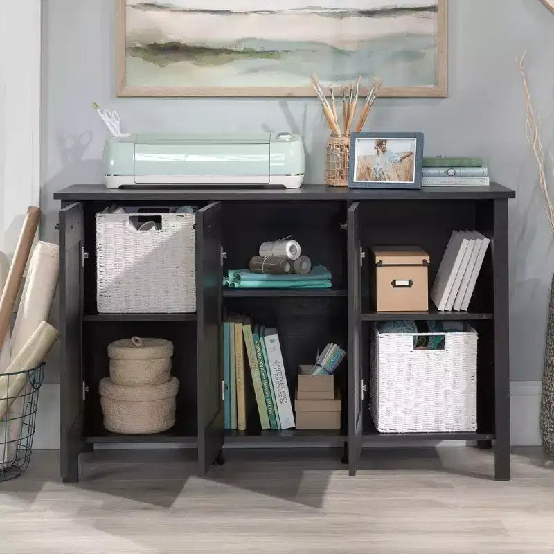 Meuble de rangement horizontal Sauder Raven Oak