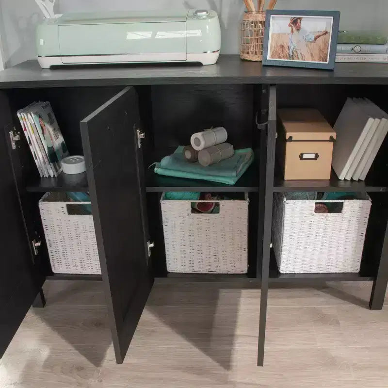 Meuble de rangement horizontal Sauder Raven Oak