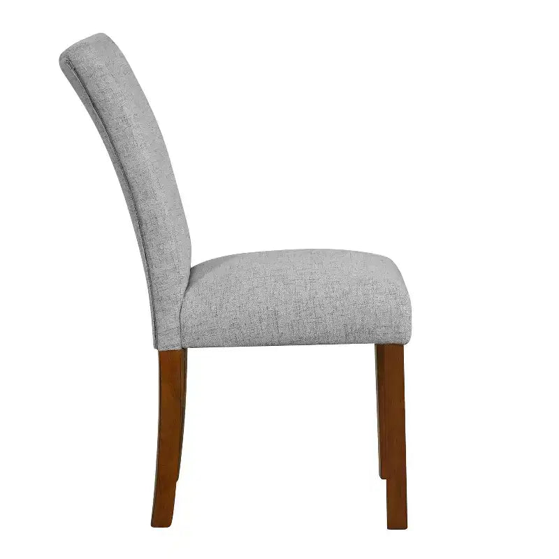 Lot de 2 chaises de salle à manger Parsons à dossier touffeté Cadre en contreplaqué, capacité de 136 kg