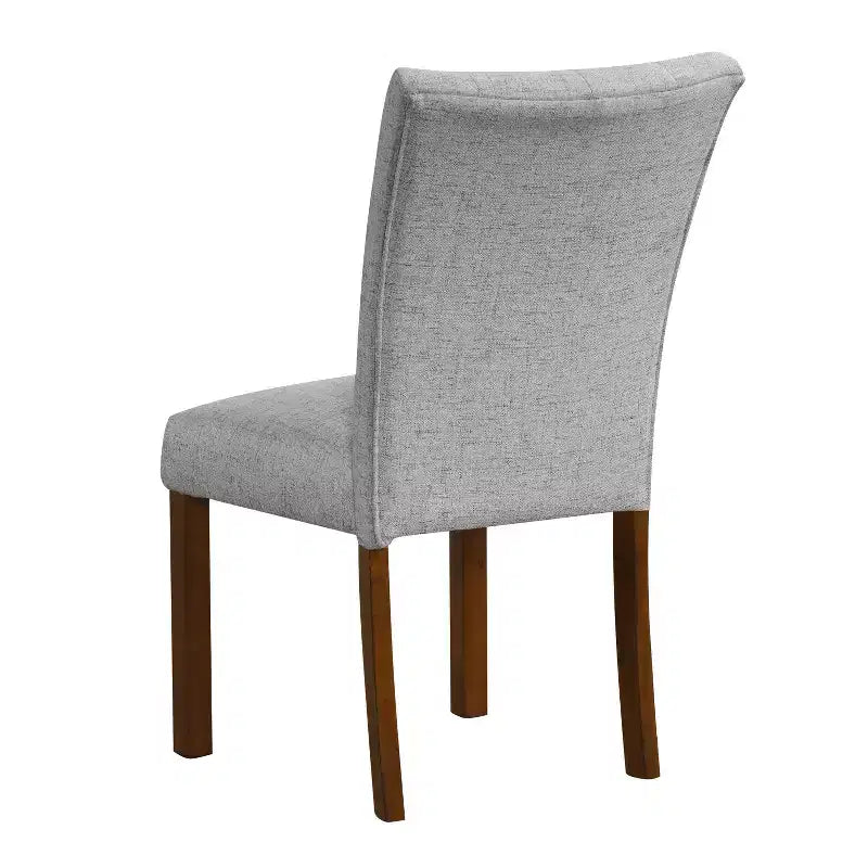 Lot de 2 chaises de salle à manger Parsons à dossier touffeté Cadre en contreplaqué, capacité de 136 kg