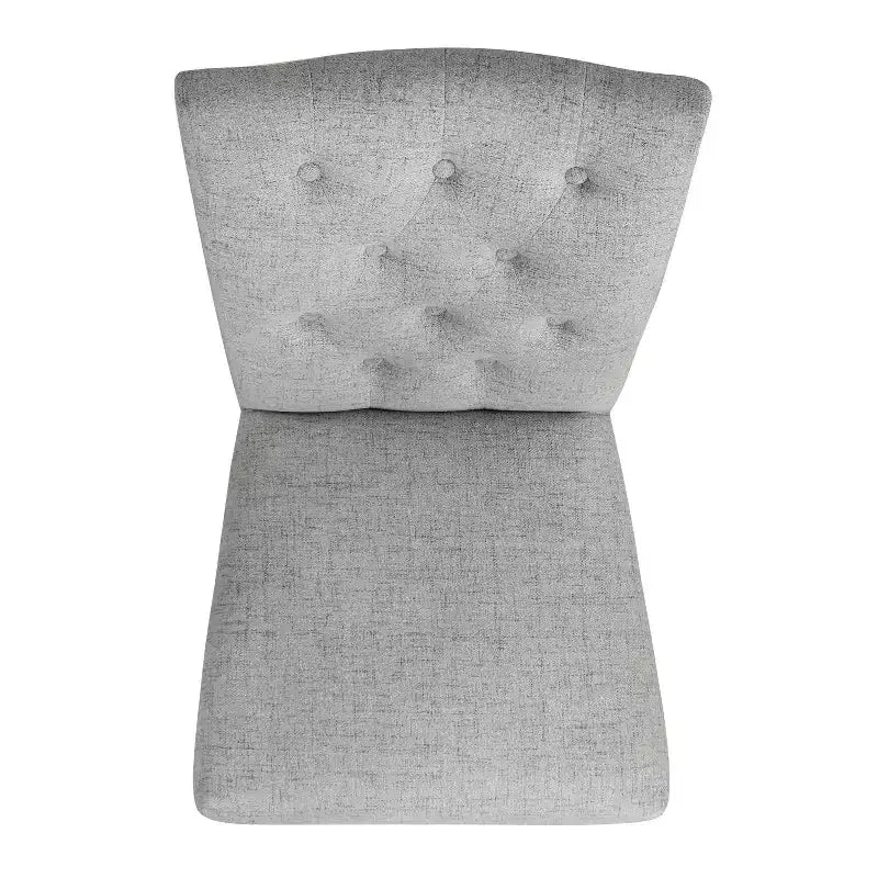 Lot de 2 chaises de salle à manger Parsons à dossier touffeté Cadre en contreplaqué, capacité de 136 kg