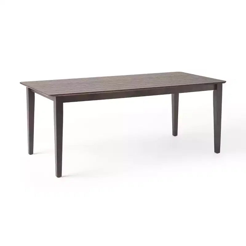 GDFStudio Rustic Wooden Rectangular 76 Dining Table