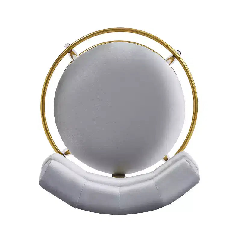 Tabourets de bar modernes de 96,5 cm de haut, lot de 2, chaises d'appoint en velours avec cadre en métal pour cuisine/chambre/salle à manger