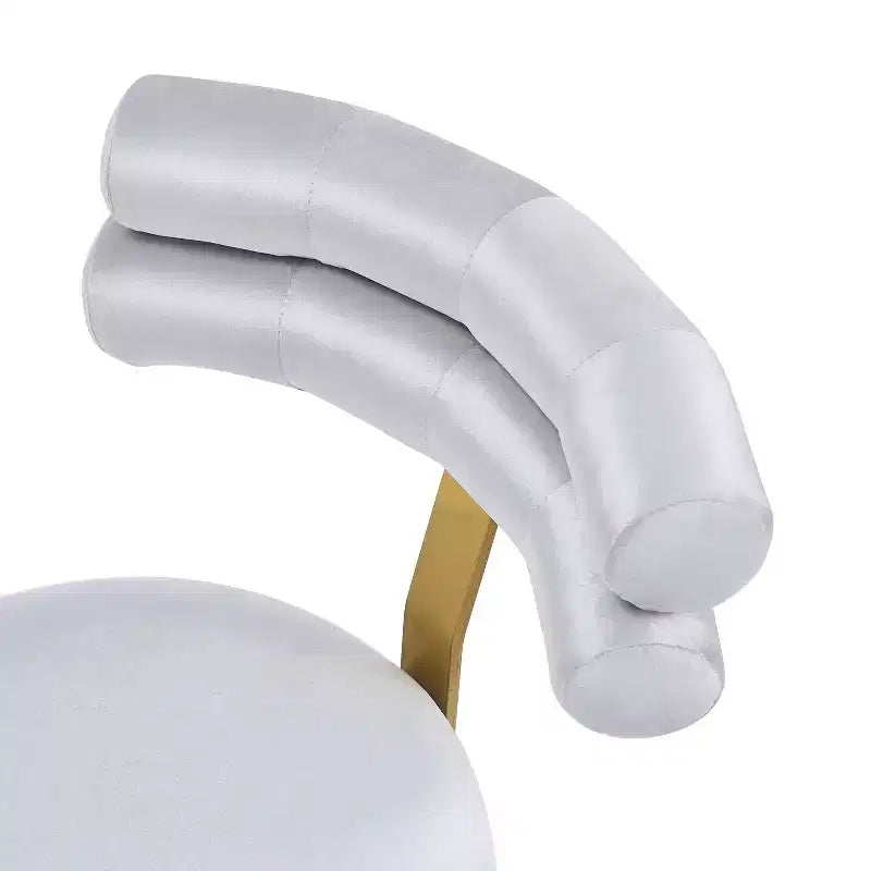 Tabourets de bar modernes de 96,5 cm de haut, lot de 2, chaises d'appoint en velours avec cadre en métal pour cuisine/chambre/salle à manger