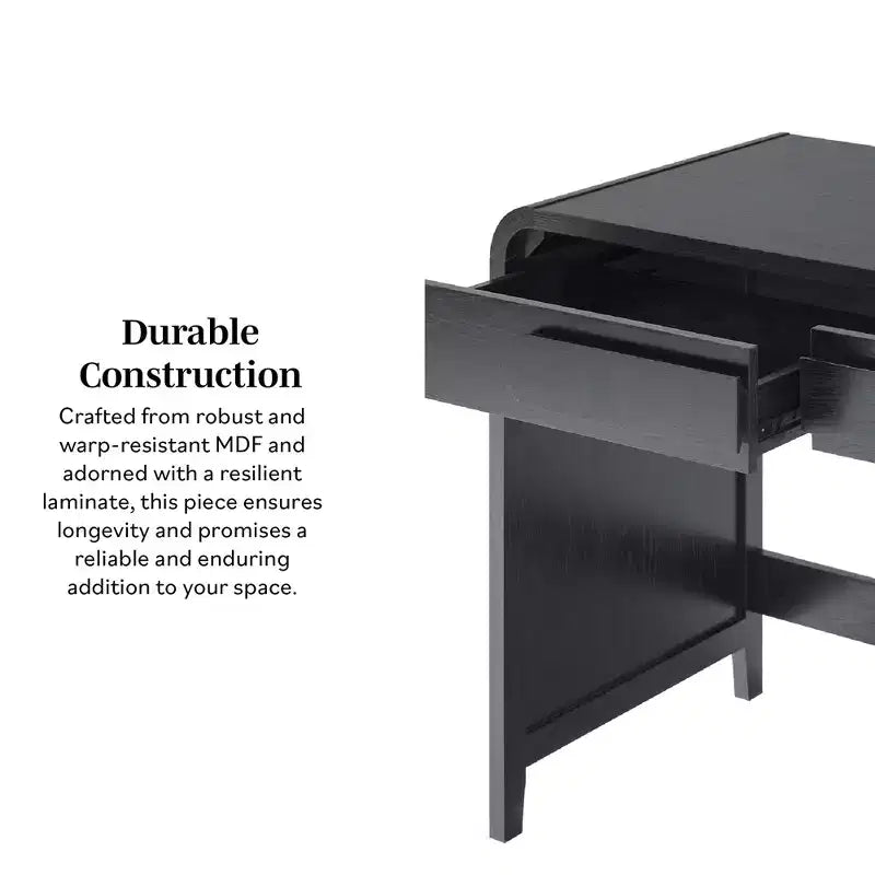 Bureau cascade moderne 3 pièces avec 2 bibliothèques hautes en verre