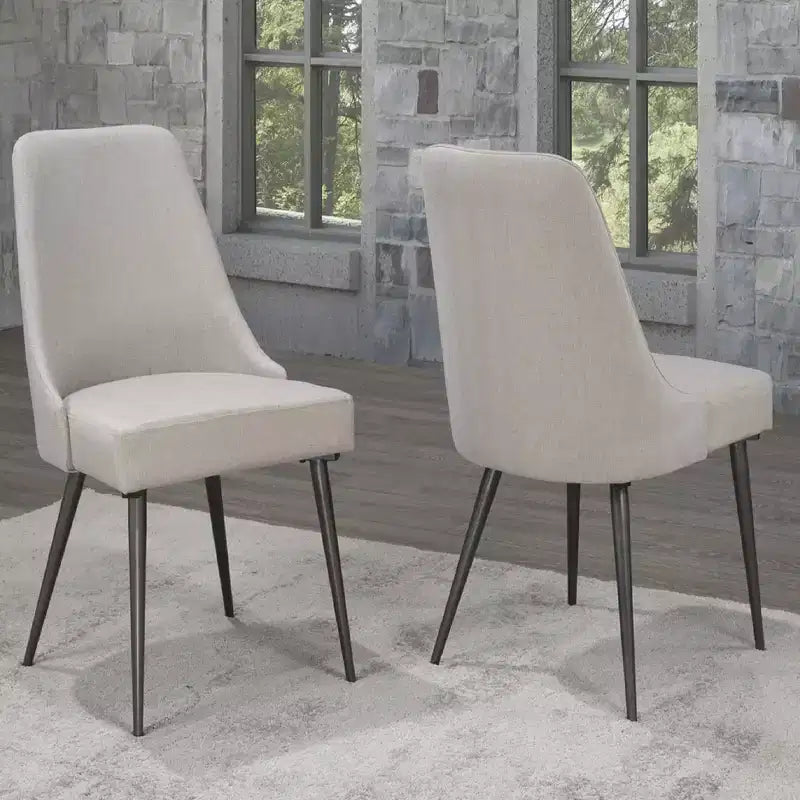 Brassex Set of 2 Celine Dining Chairs
