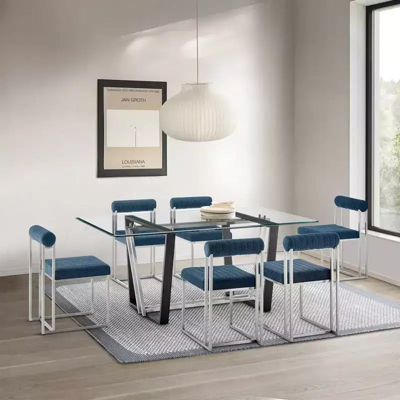 Chaises de salle à manger en tissu