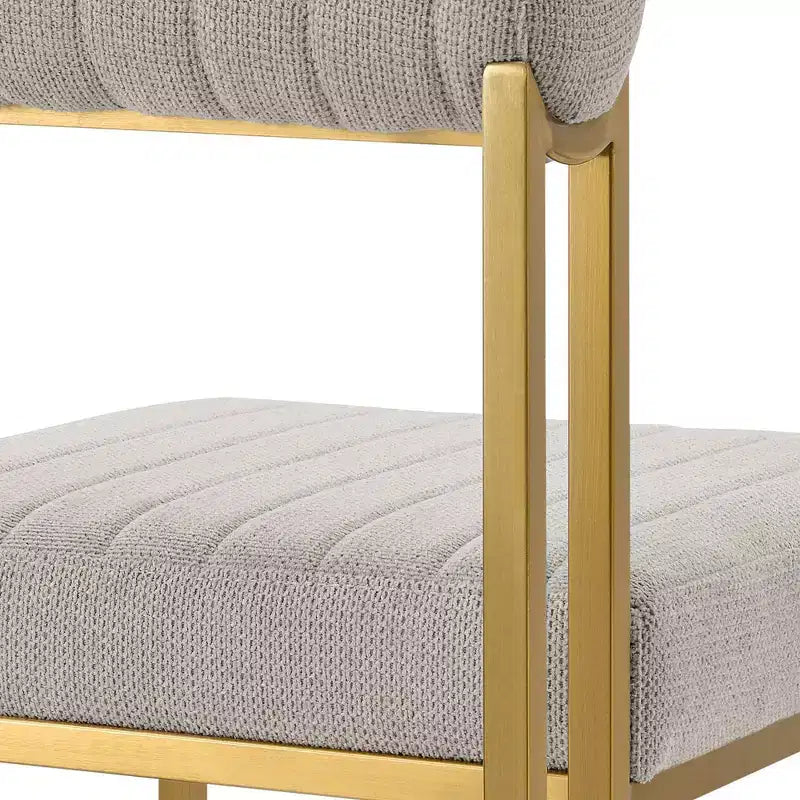 Chaises de salle à manger en tissu