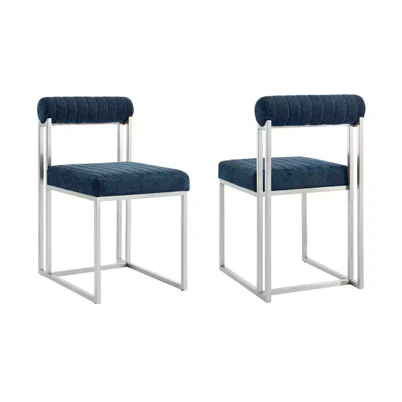 Chaises de salle à manger en tissu