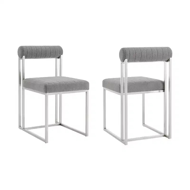 Chaises de salle à manger en tissu