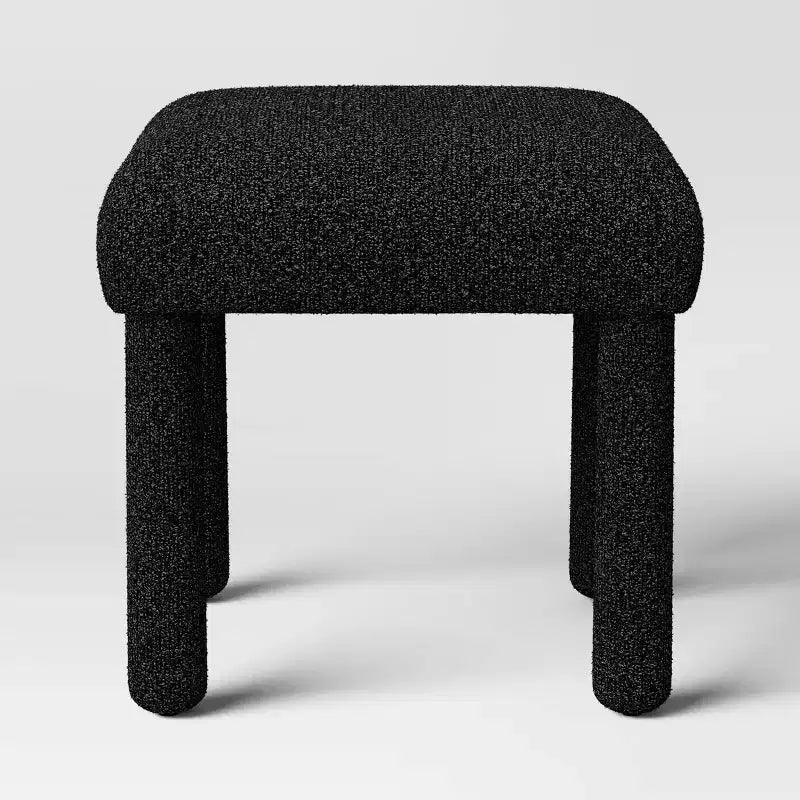 Tabouret ottoman carré rembourré – Marques repères