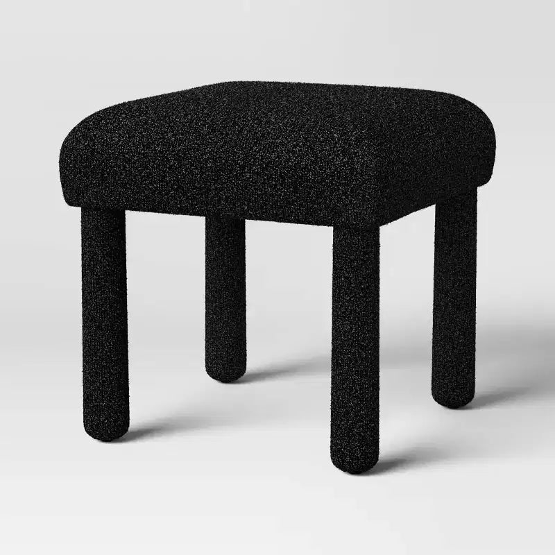 Upholstered Square Stool Ottoman - Room Essentials