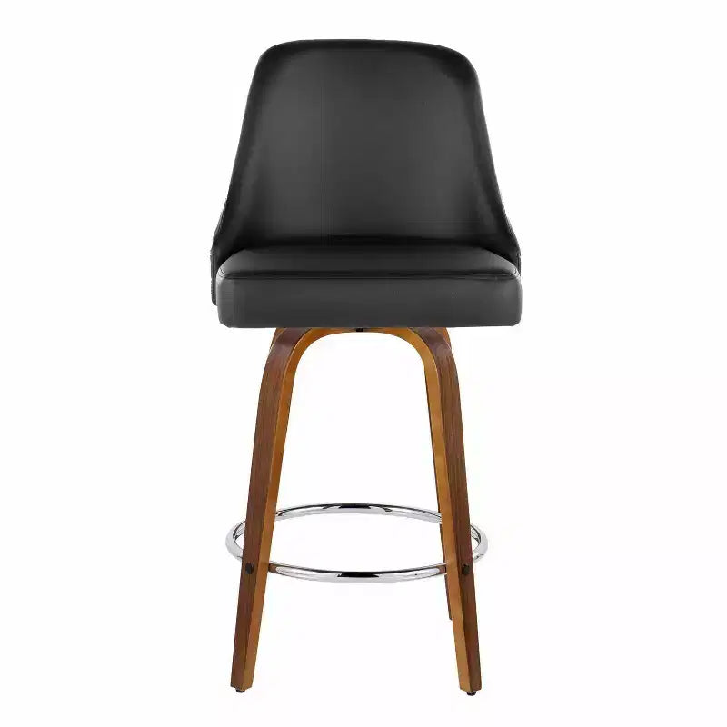 Tabourets de bar hauteur comptoir Marcel cloutés